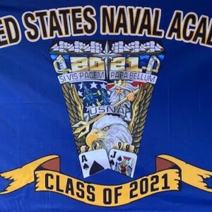 Class of 2021 crest flag
