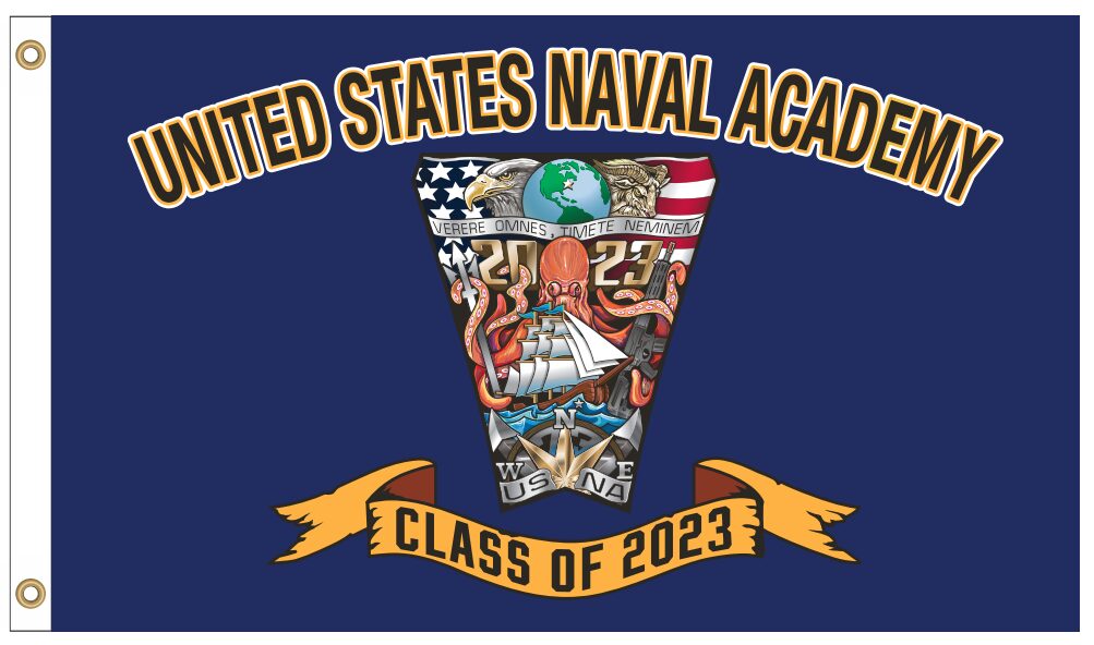 Class of 2023 crest flag