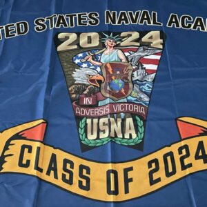 Class of 2024 crest flag