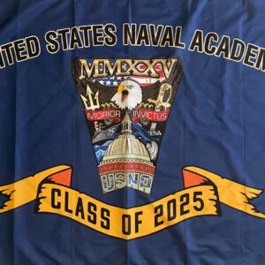 Class of 2025 crest flag