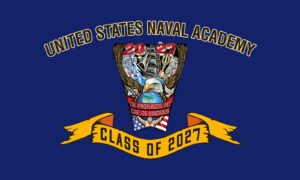 Class of 2027 crest flag