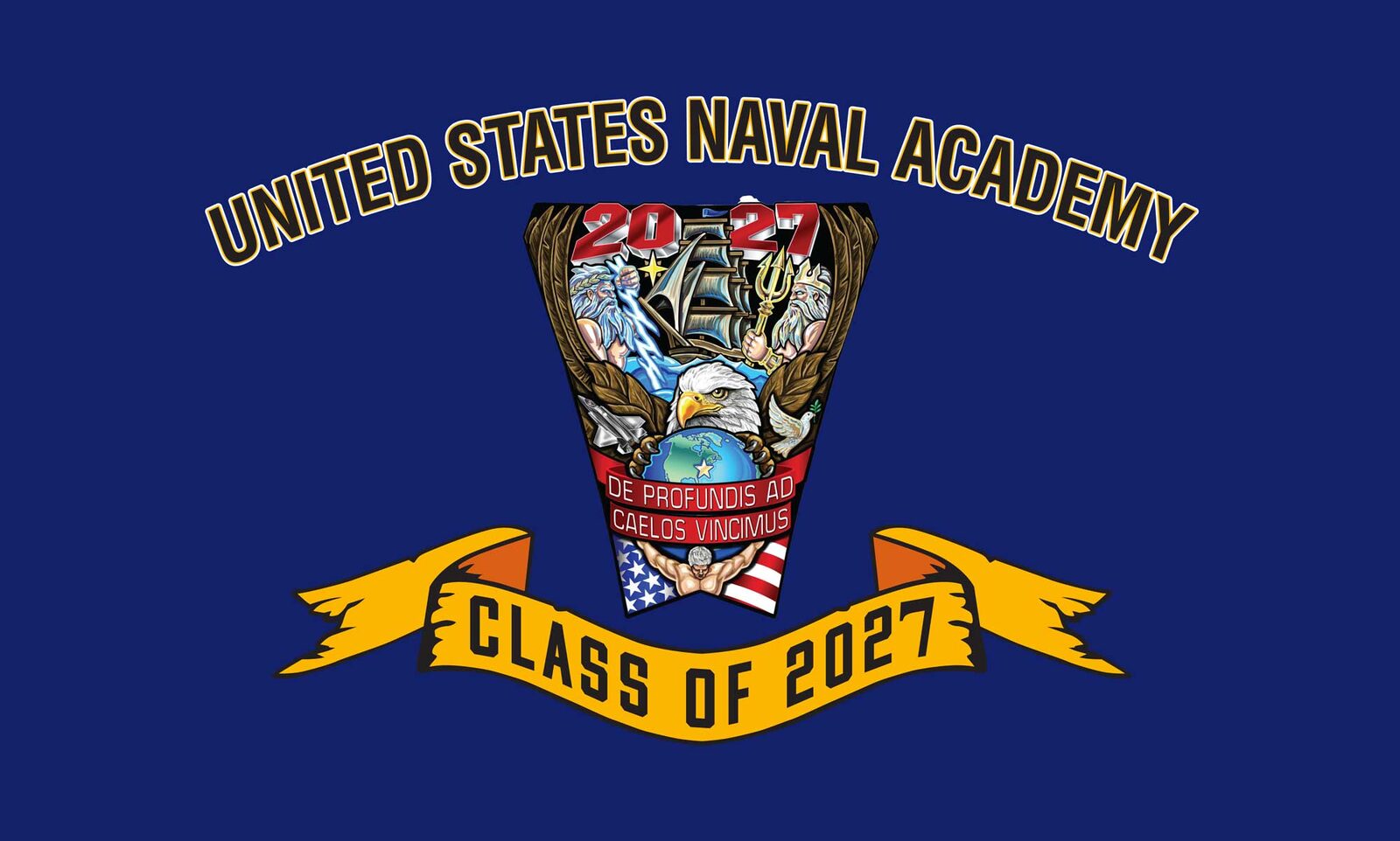 Class of 2027 crest flag